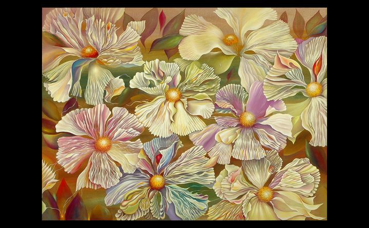 Amities - Tatiyana Kraevskaya - Paintings & Prints, Abstract, Color ...