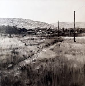 TAJUÑA. 39X39"