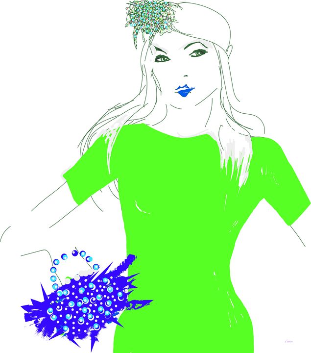 Lady in Lime - Darlene Watson