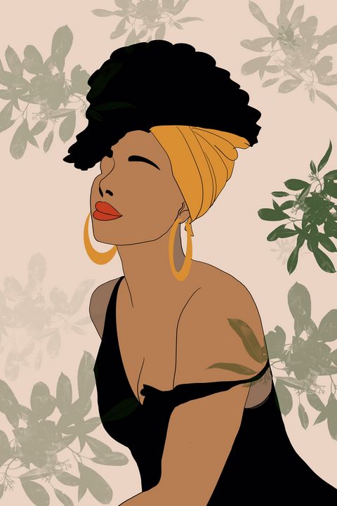 Black Girl Magic - AnuKumari Verma - Digital Art, People & Figures