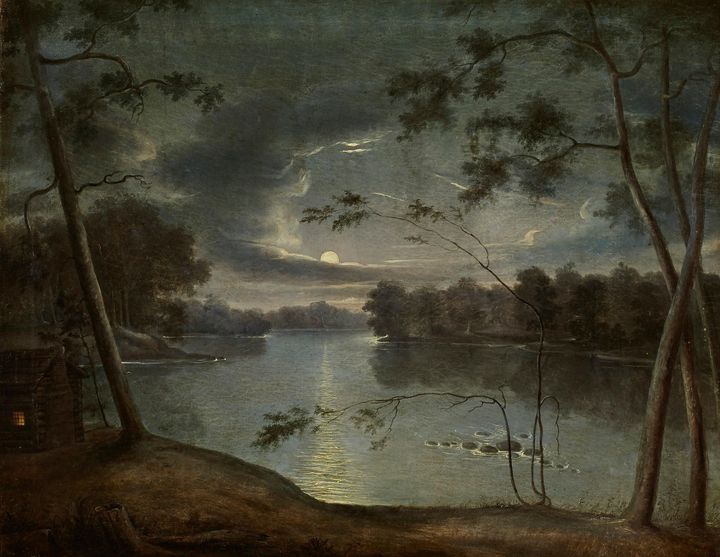 George Winter~Nocturnal Landscape (2 - Treasury Classic - Paintings ...