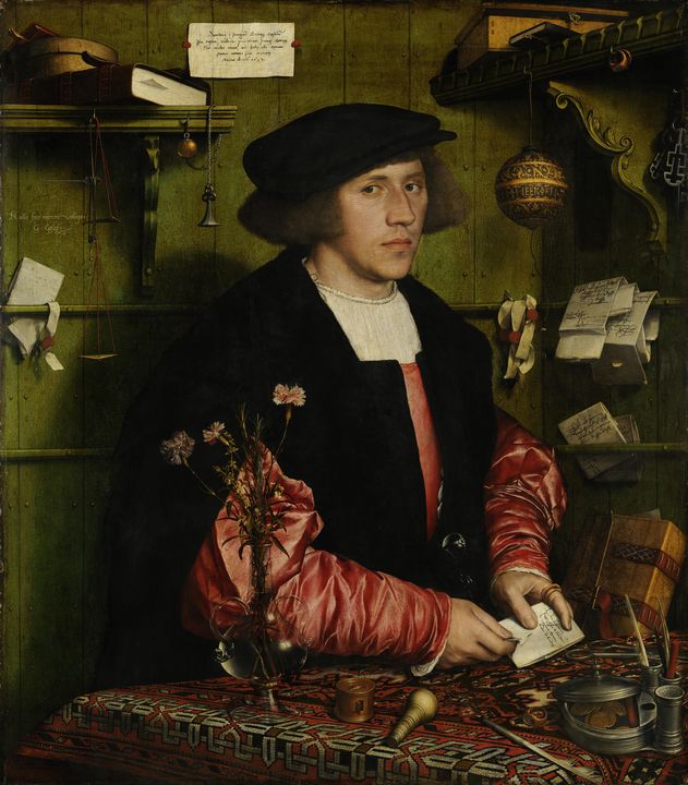 Hans Holbein the Younger ~The Mercha - Treasury Classic