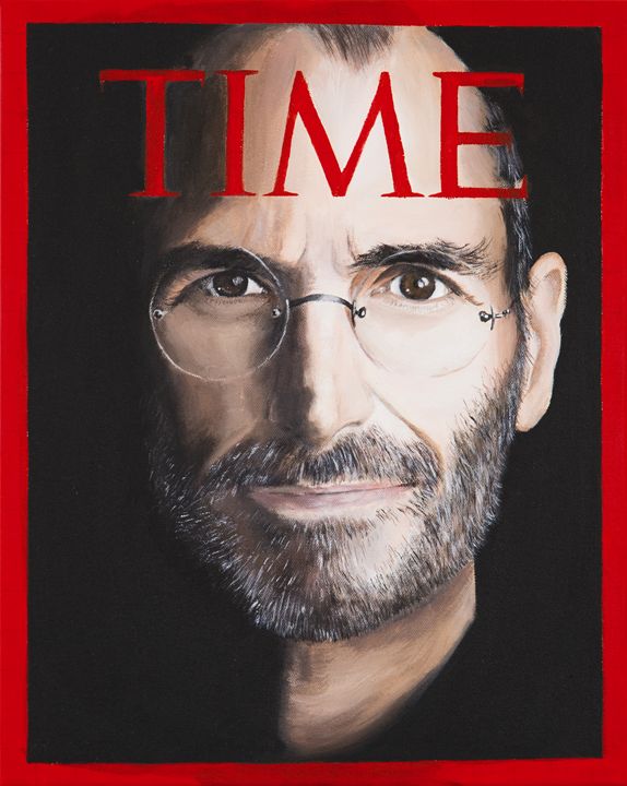 TIME, Steve Jobs by MOET - Moe Notsu
