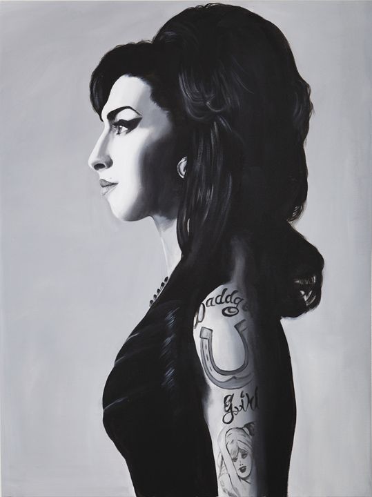 Portrait of Amy Winehouse by MOET - Moe Notsu
