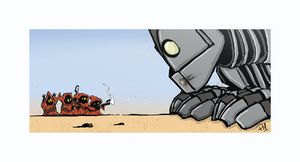 Jawa's vs the Iron Giant