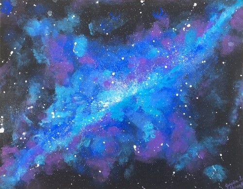 Galaxy creation - Akashic healing art by Jessica Swafford - Paintings ...