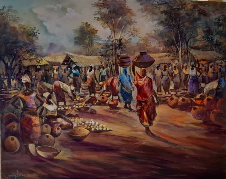 Market at dawn - KofiNduro