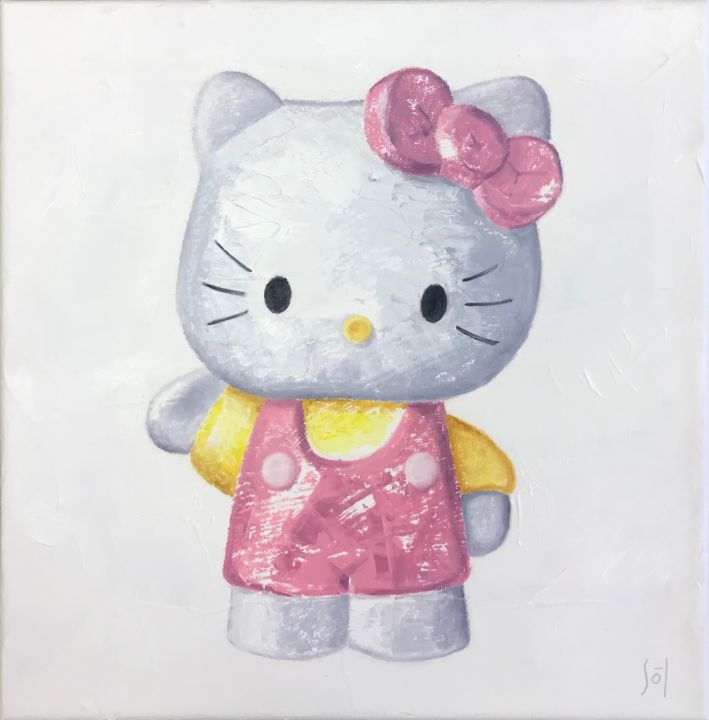 Hello Kitty Drawing by Jamalia Lailasari - Fine Art America