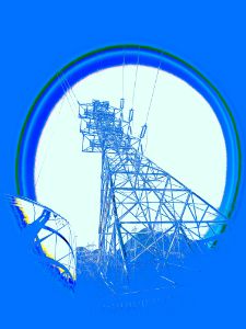 Structures-Creature in Blue - Barbara Jacobs