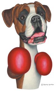 Boxer Dog Art - Watch Leah's Drawing Online - ItsaBoxerDogsLife