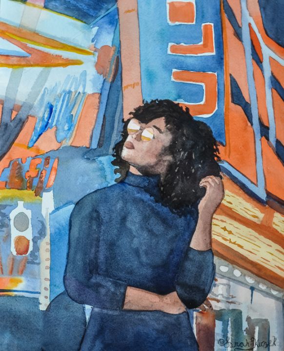 'Bright lights' - Sarah Kiczek
