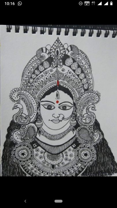 Devi, Godess, Gowri - Pratibha