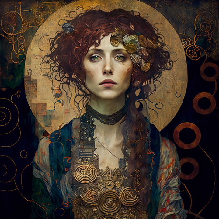 Creative portrait. Contemporary art - CreativAity - Digital Art, People ...