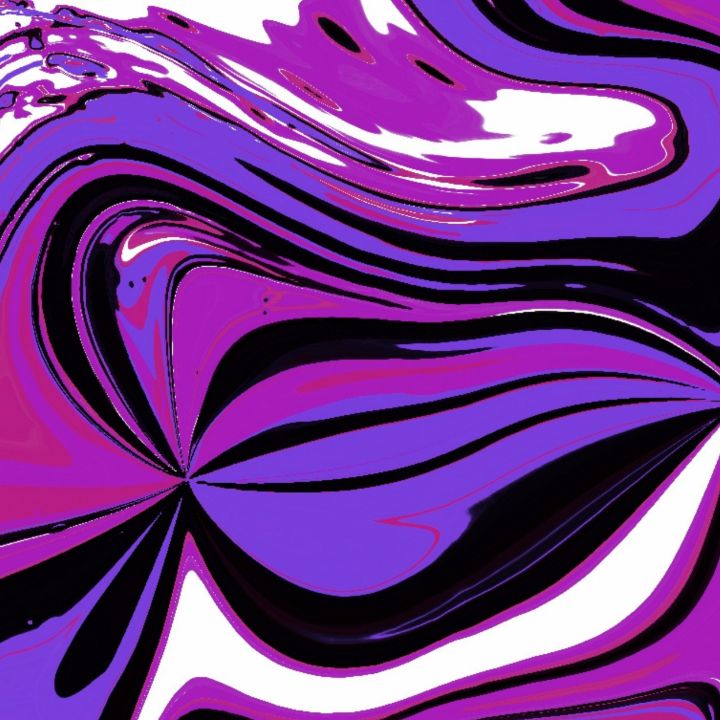 Photo & Art Print Abstract purple paint background with marble pattern