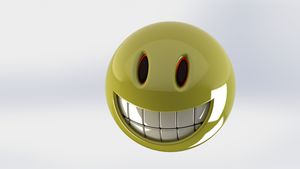 Terrifyingly Happy Emoji - Cameron Brown