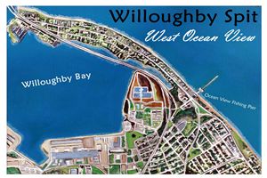 Willoughby Spit Map Labled