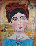 Butterfly - Erika Ashley - Paintings & Prints, People & Figures ...