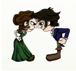 Elizabeth and Mr. Darcy