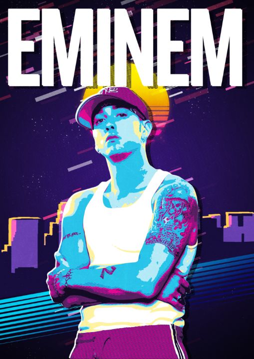 eminem rapper - PahryyyArtistic - Digital Art, People & Figures