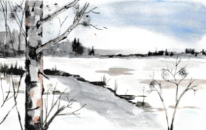Winter Landscape Miroart
