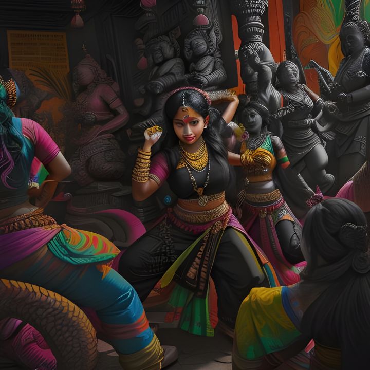 Statues coming alive Millionaire Digital Art, Fantasy & Mythology, Mythology, Other