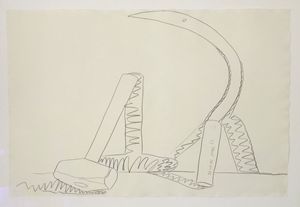 Andy Warhol'Still Life Hammer&sickle