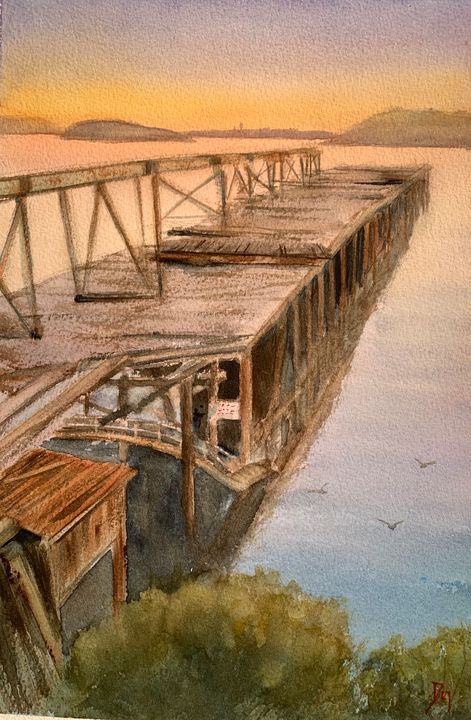 The coal loader wharf - Shelly Du