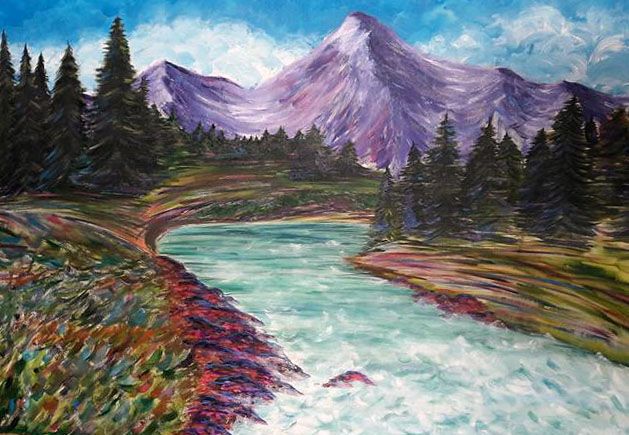 Fantasy Art Landscapes Painting