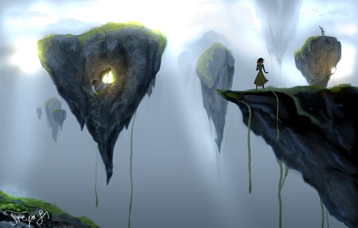 Social Distancing - Freya Hammar - Digital Art, Fantasy & Mythology,  Dreamscapes - ArtPal