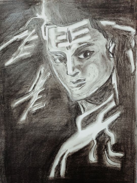 D.S COMPANY (D.S) MAHADEV PENCIL DRAWING Pencil 15.9 inch x 21.85 inch  Painting Price in India - Buy D.S COMPANY (D.S) MAHADEV PENCIL DRAWING  Pencil 15.9 inch x 21.85 inch Painting online at Flipkart.com