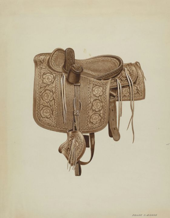 Shaddle Side Saddle - Great Art Library - Paintings & Prints, People & Figures ...
