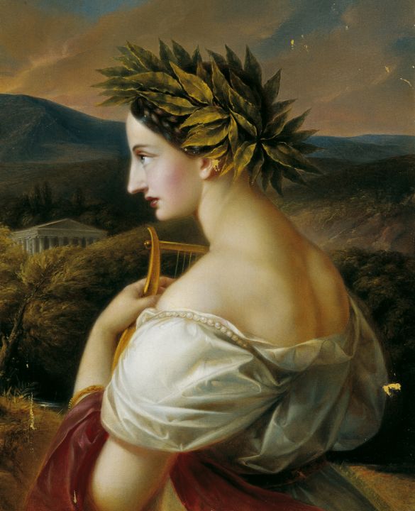 Sappho - Great Art Library - Paintings & Prints, People & Figures ...