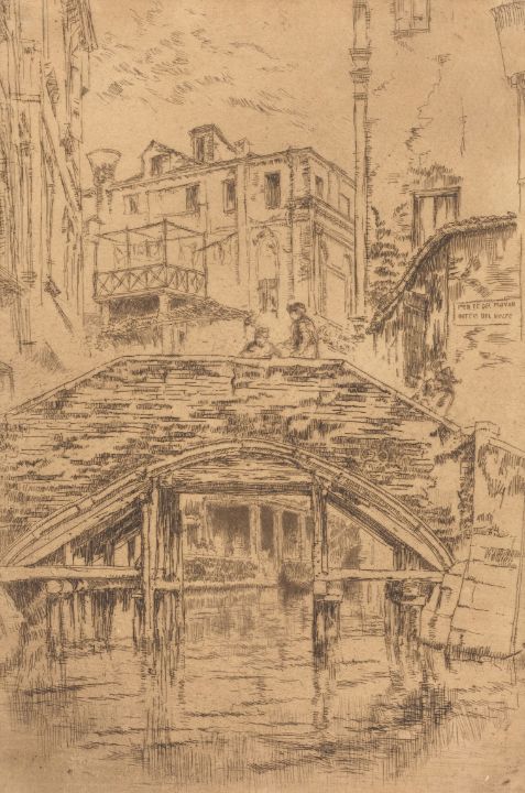 Ponte del Piovan - Great Art Library - Paintings & Prints, People &  Figures, Other People & Figures, Other - ArtPal