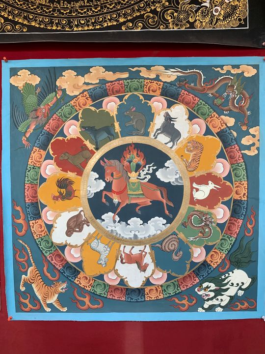 Kilkhor - Traditional Live Painting - Drawings & Illustration