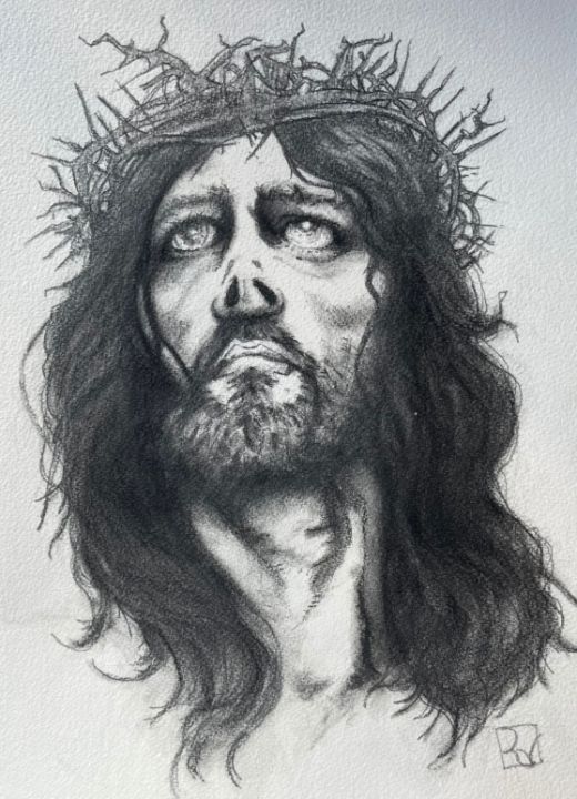 Jesus Christ - Rich Vizcaino - Drawings & Illustration, Religion ...
