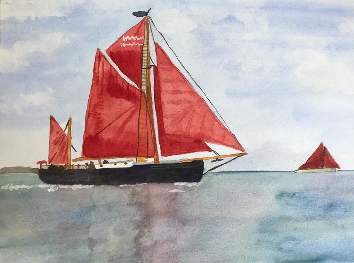 Sailing by 2 - Jolocality Art