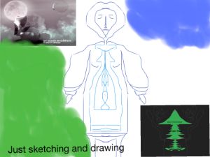Sketch drawing invention