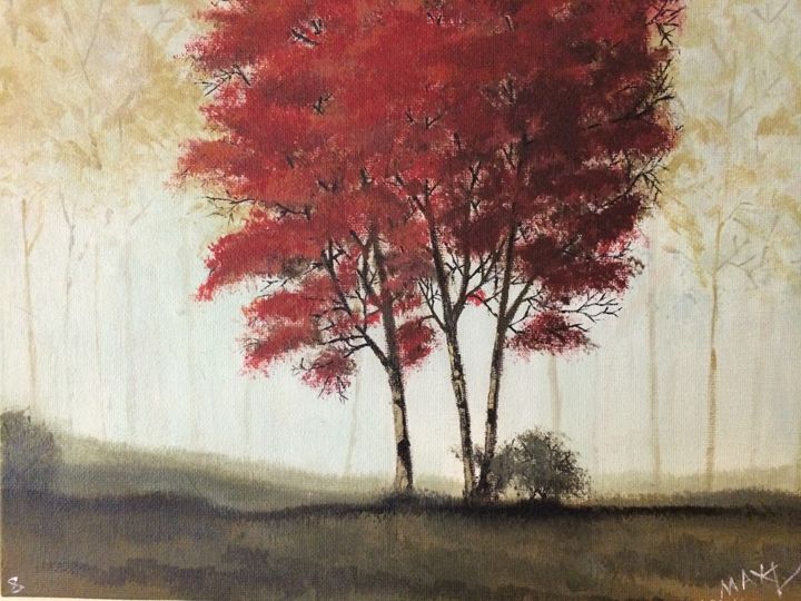 Red Trees - MaxZ, Painting Gallery