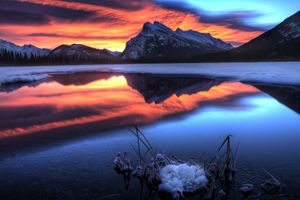 Vermillion Lakes Mount Rundle - Fine Art Photography