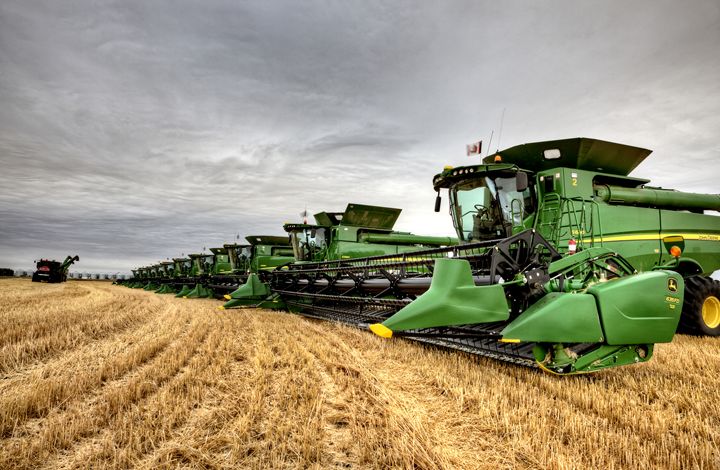 Combines Saskatchewan - Fine Art Photography
