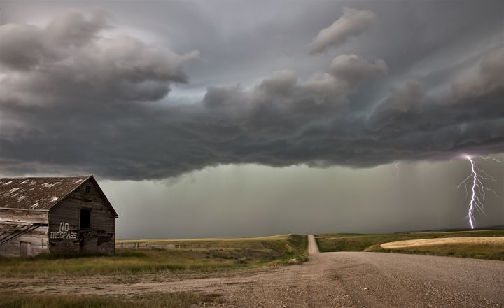 Prairie Storm Clouds - Fine Art Photography