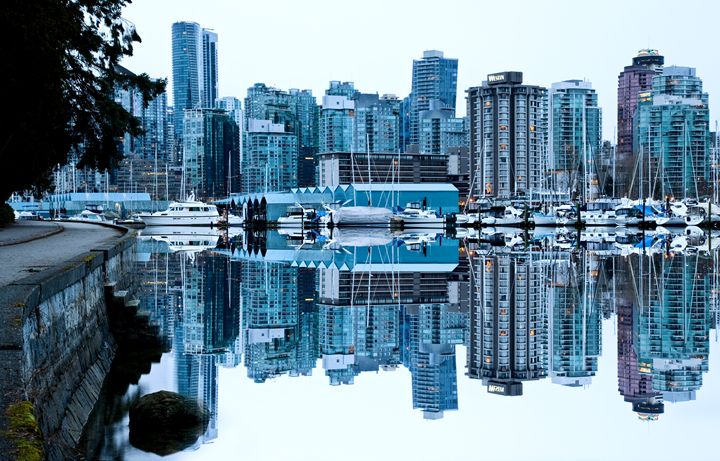 Vancouver Skyline Canada - Fine Art Photography