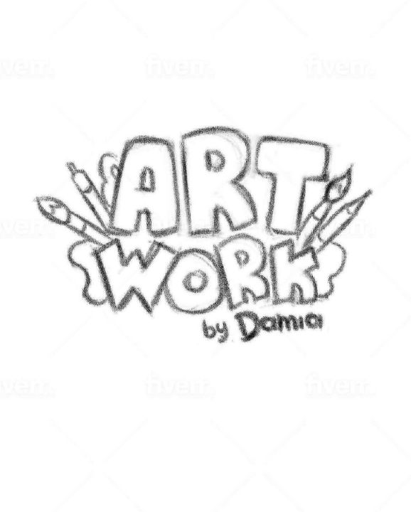 Artworkbydamia logo - Damia