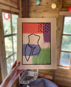 Abstract Woman's Form