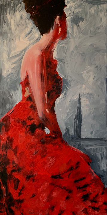 Red dress - BRoyal Design