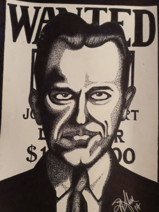 Dillinger - Robert Allison - Drawings & Illustration, People & Figures ...