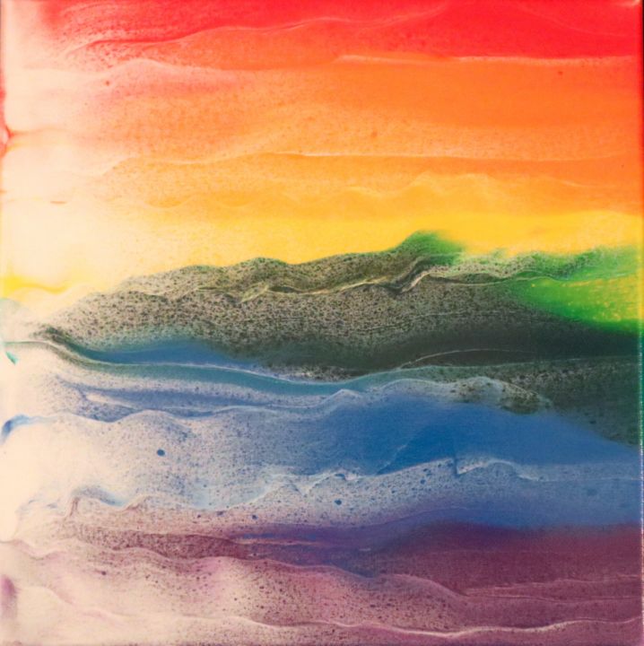 Rainbow Landscape - Nancy's Art of the Heart