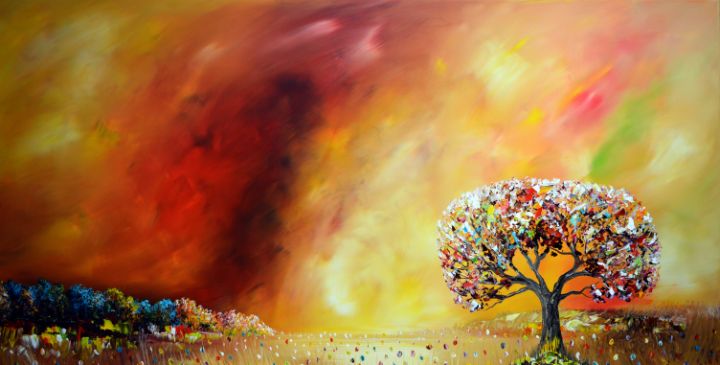 Tree in magical colors - Nexus Grand Gallery