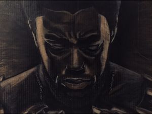 Black Panther (unmasked) - Dwayne Wilson
