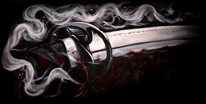 Spirit of old katana